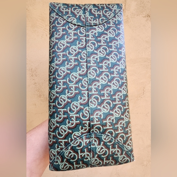 Coach City Tote – Green Monogram Print | Style CF342 - Picture 12 of 13